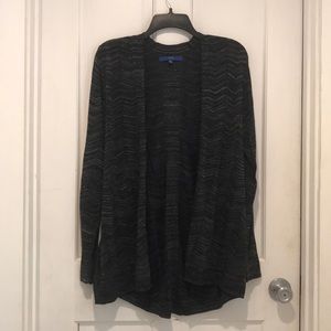 Large charcoal Apt.9 cardigan